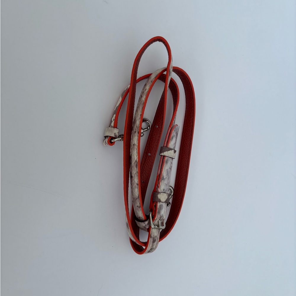 Coach Tyler Tote in Polished Pebble Leather with Python-Embossed Trim (F11759) - Picture 12 of 12